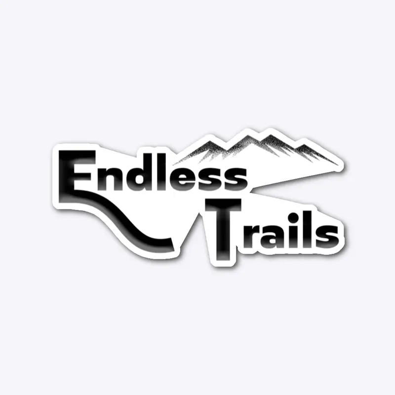 Endless Trails Die Cut Sticker